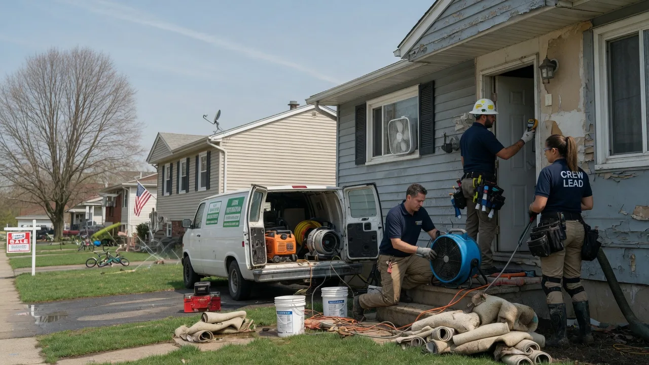 Flood Cleanup in East Berkshire, VT near me