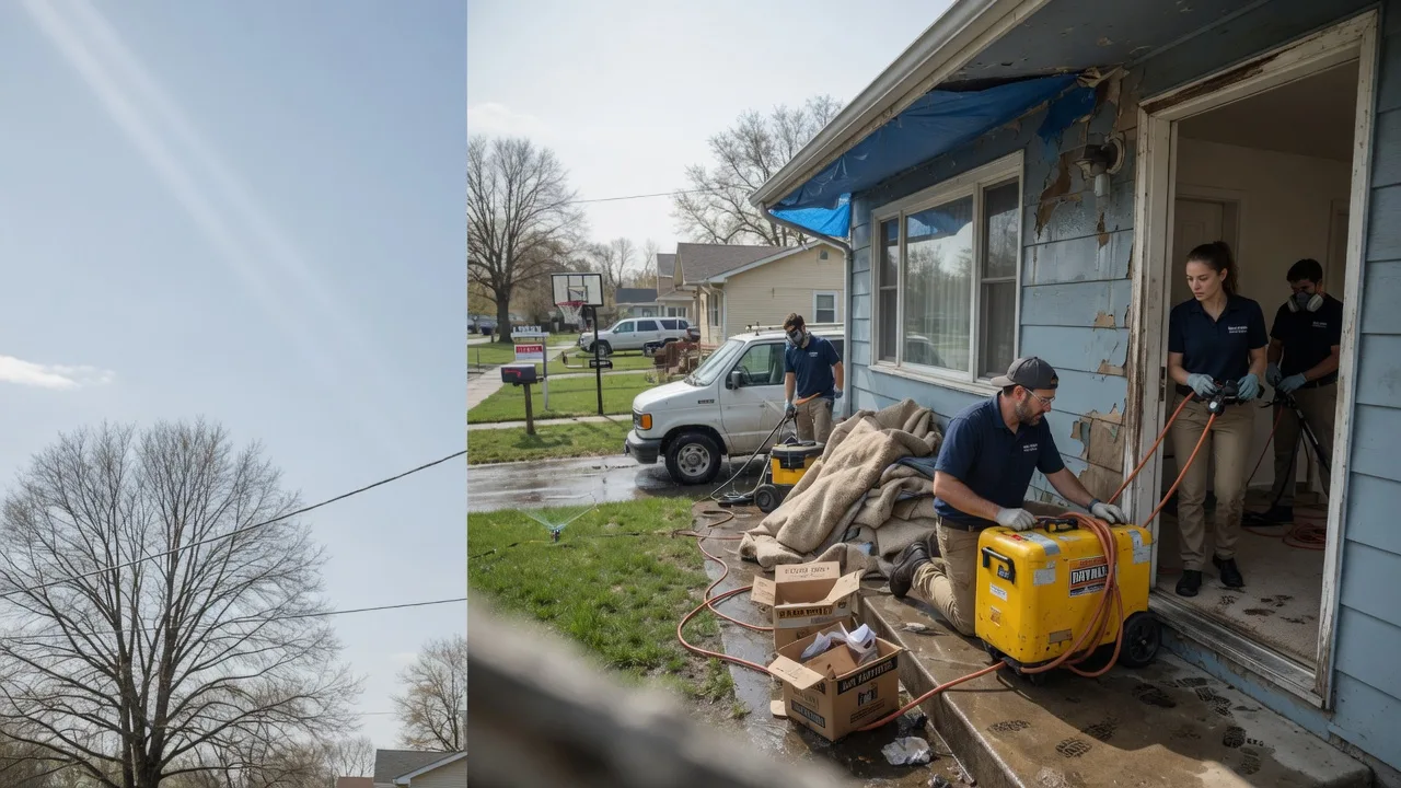 Basement Flood Cleanup in East Berkshire, VT near me